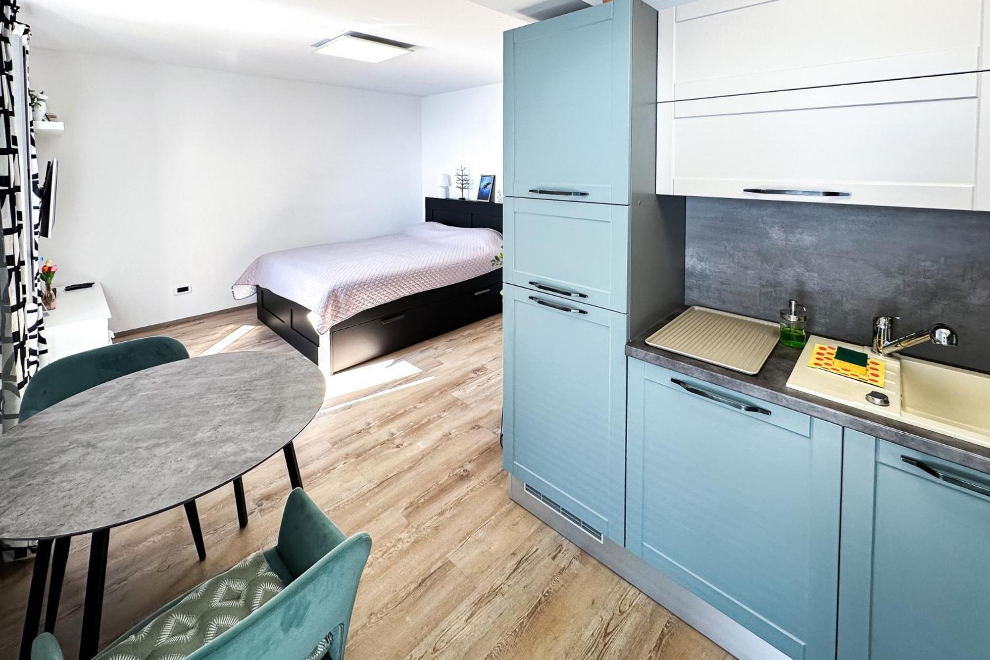 Studio Apartment Above Promenade W Terrace & Parking Rabac Ngoại thất bức ảnh